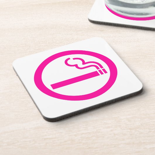 Vrouwen roken 喫 煙 女 Japanse 性 Bier Onderzetter (Linkerzijde)