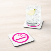 Vrouwen roken 喫 煙 女 Japanse 性 Bier Onderzetter (Rechterzijde)