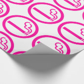 Vrouwen roken 喫 煙 女 Japanse 性 Cadeaupapier (Hoek)