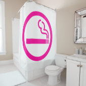 Vrouwen roken 喫 煙 女 Japanse 性 Douchegordijn (In situ)