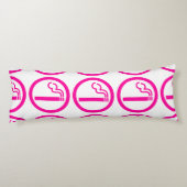 Vrouwen roken 喫 煙 女 Japanse 性 Lichaamskussen (Achterkant)