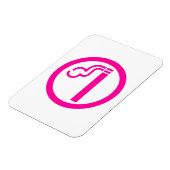 Vrouwen roken 喫 煙 女 Japanse 性 Magneet (Linkerzijde)