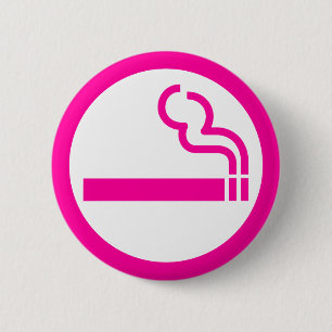 Vrouwen roken 喫 煙 女 Japanse 性 Ronde Button 5,7 Cm