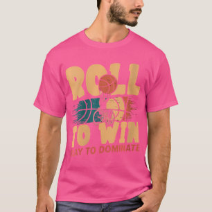 Vrouwen Rolstoelbasketbalspeler Gehandicapten T-shirt