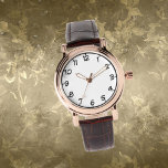 Vrouwen Roos Gold  horloge voor haar<br><div class="desc">Vrouwen Roos Goud  Horloge met Bruin Lederen Strap een cadeau voor haar! Een geweldig cadeau dat speciaal iemand voor elke gelegenheid!</div>