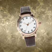 Vrouwen Roos Gold  horloge voor haar