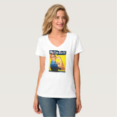 Vrouwen Rosy de Riveter T Shirt - we kunnen het do (Voorkant volledig)
