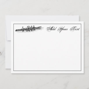 Vrouwen Rowers-bemanningsteam Water Sports Black