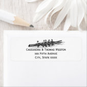 Vrouwen Rowers-bemanningsteam Water Sports Black Etiket (Insitu)