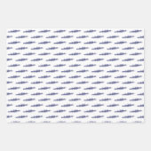 Vrouwen Rowers Team Sports Red Grn Blue Inpakpapier Vel (Voorkant 3)