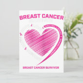 Vrouwen Roze borstkanker Overlevingskansen Vrouwen Aankondiging (Staand voorkant)