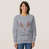 Vrouwen Rudolph Sweat Shirt (Voorkant volledig)