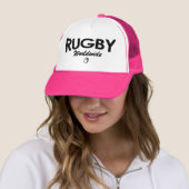 Vrouwen Rugby Trucker Hat Pet (In situ)