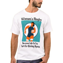 Vrouwen Rugby - Unisex Rugby T-shirt