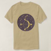 Vrouwen Sagittaurius Astrologie Horoscoop T-shirt (Design voorkant)