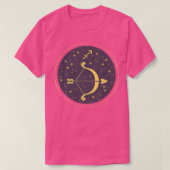 Vrouwen Sagittaurius Astrologie Horoscoop T-shirt (Design voorkant)