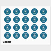vrouwen Sarcasme Sarcasme Mensen Grap Ronde Sticker (Vel)