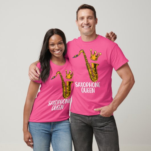 Vrouwen Saxofoon Jazz Music Gift Vrouwen Saxofoon  T-shirt (Unisex)