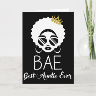 Vrouwen Schattige Afro-Amerikaanse Vrouwen E Beste Kaart
