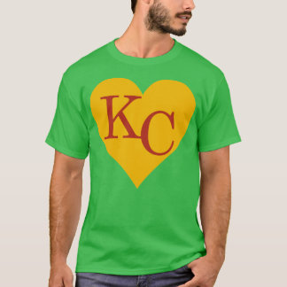 Vrouwen Schattige Ik hou van Kansas City Heart KC T-shirt