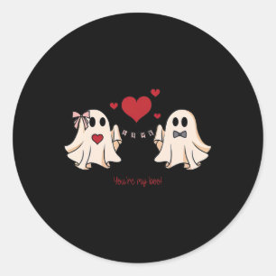 Vrouwen Schattige Je bent mijn Boo Ghost Schattige Ronde Sticker