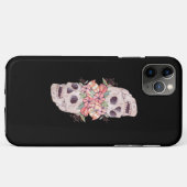 Vrouwen Schedel Bloemen Hoofd Schilderen Kunst-Wer Case-Mate iPhone Case (Achterkant (horizontaal))