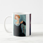 Vrouwen schilderij van Amedeo Modigliani Koffiemok (Links)