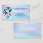 Vrouwen Schoonheid Huidverzorging | geneesheer Visitekaartje (Voorkant / Achterkant)