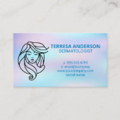 Vrouwen Schoonheid Huidverzorging | geneesheer Visitekaartje (Voorkant)