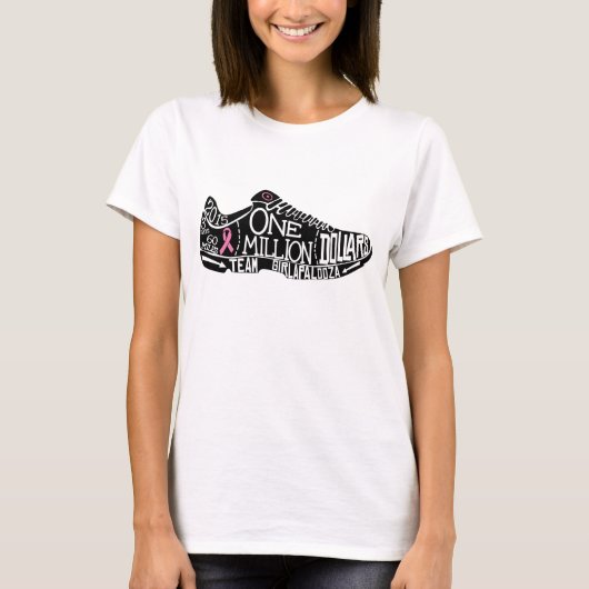 Vrouwen schoppen T (loopt klein! Beschrijving leze T-shirt (Voorkant)