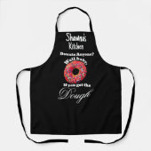 Vrouwen Schorten, Funny Dough Doughnut Baker Humor Schort (Voorkant)