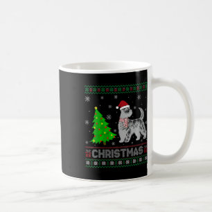 Vrouwen Scottie Hond Kerstboom Lighting Ugly Chris Koffiemok