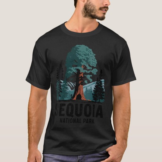 Vrouwen Sequoia National Park T-shirt (Voorkant)