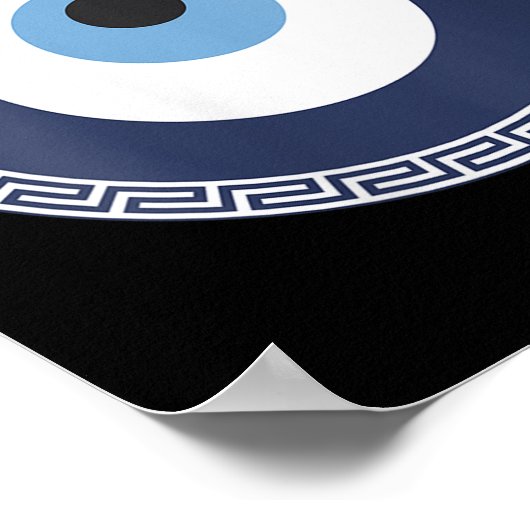 Vrouwen slecht oog het oog van de bescherming van  poster (Hoek)