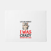 Vrouwen Snoep Just Give Me Cats Grappig ontwerp Deurmat (Voorkant)