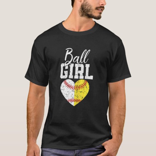 Vrouwen Softball Meisje Voor Vrouwen Pitcher Catch T-shirt (Voorkant)
