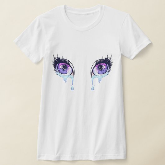 Vrouwen Softstyle T-shirt met Unique Eye (Laagn)