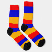 Vrouwen sokken met vlag van Armenië (Rechts)