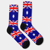 Vrouwen sokken met vlag van Australië (Rechts)