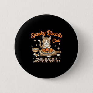 Vrouwen Soky Biscuits Club Halloween Bakken Bakker Ronde Button 5,7 Cm