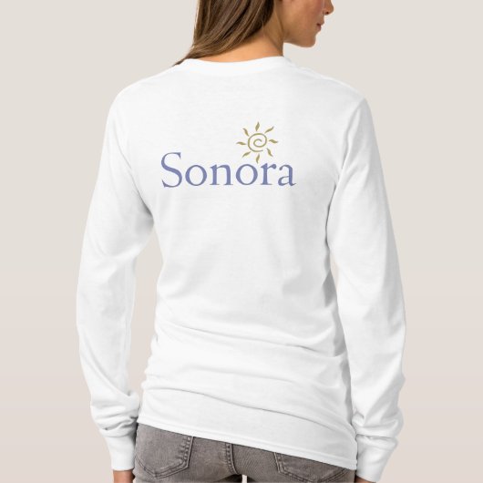 Vrouwen Sonora Merkkleding (Back Logo) T-shirt (Achterkant)