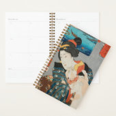 Vrouwen spelen met  Japanse druk met katten Planner (Display)