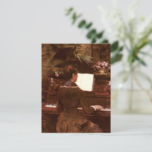 Vrouwen spelen piano (Staand voorkant)