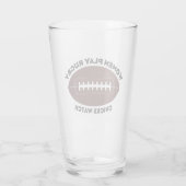 Vrouwen spelen Rugby, Chicks Watch Glas (Achterkant)