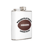 Vrouwen spelen Rugby, Chicks Watch Heupfles (Rechts)