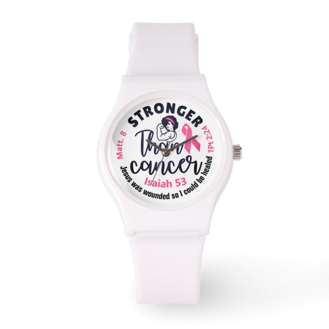 Vrouwen Sporty White Silicon Watch Horloge (Voorkant)