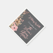 Vrouwen Spring Retreat Wildflower Roze Christelijk Servet (Hoek)