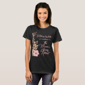 Vrouwen Spring Retreat Wildflower Roze Christelijk T-shirt (Voorkant volledig)
