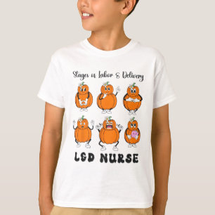 Vrouwen Stadium van Arbeid en Bezorging Verpleegst T-shirt