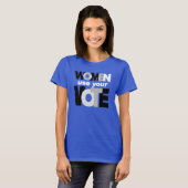 Vrouwen Stem T-shirt (Voorkant volledig)